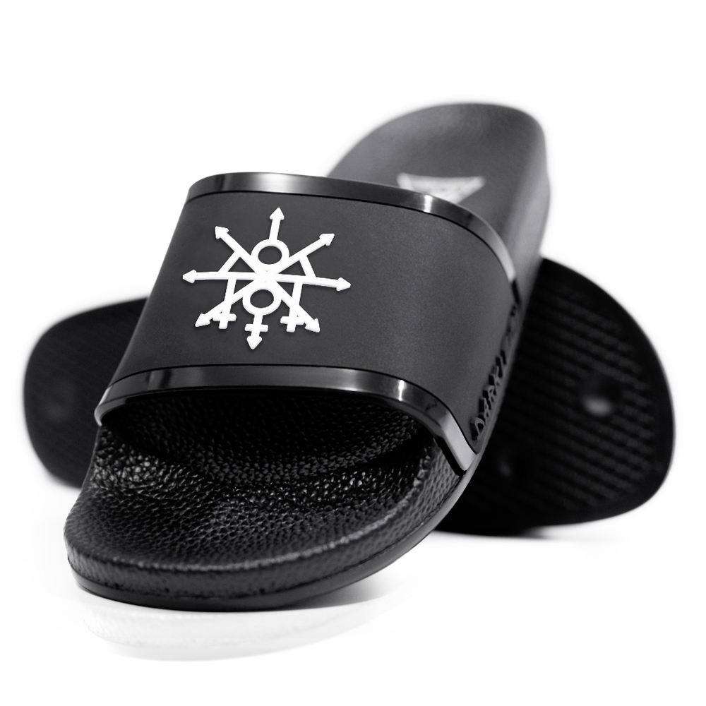 Dark Leigh Black Magic Chaos Sigil Gothic Sandals